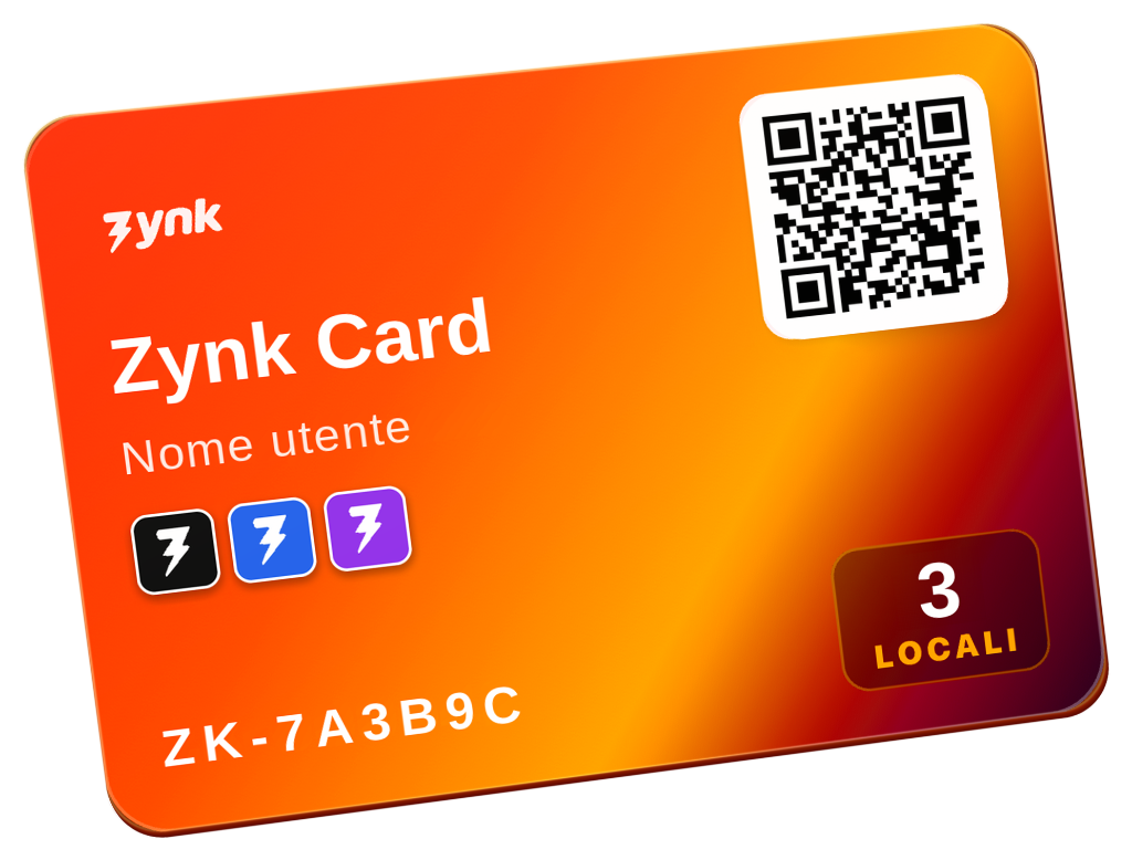 Zynk Card Digital Pass
